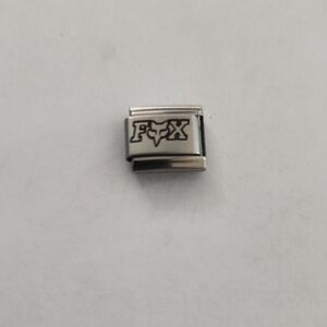 Fox Racing Motocross Stainless Steel Italian Charm